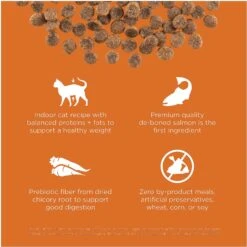 Go! Solutions Skin + Coat Care Grain-Free Salmon Recipe Dry Cat Food 13 Go! Solutions Skin + Coat Care Grain-Free Salmon Recipe Dry Cat Food -Blue Buffalo Shop 157019 PT2. AC SS1800 V1638838955