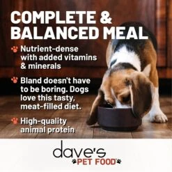 Dave's Pet Food 95% Premium Chicken & Chicken Liver Canned Dog Food -Blue Buffalo Shop 157469 PT6. AC SS1800 V1548270418