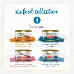 Fancy Feast Gourmet Naturals Seafood Variety Pack Canned Cat Food 12 Fancy Feast Gourmet Naturals Seafood Variety Pack Canned Cat Food -Blue Buffalo Shop 158490 PT1. AC SS1800 V1677102922