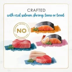 Fancy Feast Gourmet Naturals Seafood Variety Pack Canned Cat Food 15 Fancy Feast Gourmet Naturals Seafood Variety Pack Canned Cat Food -Blue Buffalo Shop 158490 PT4. AC SS1800 V1677103479