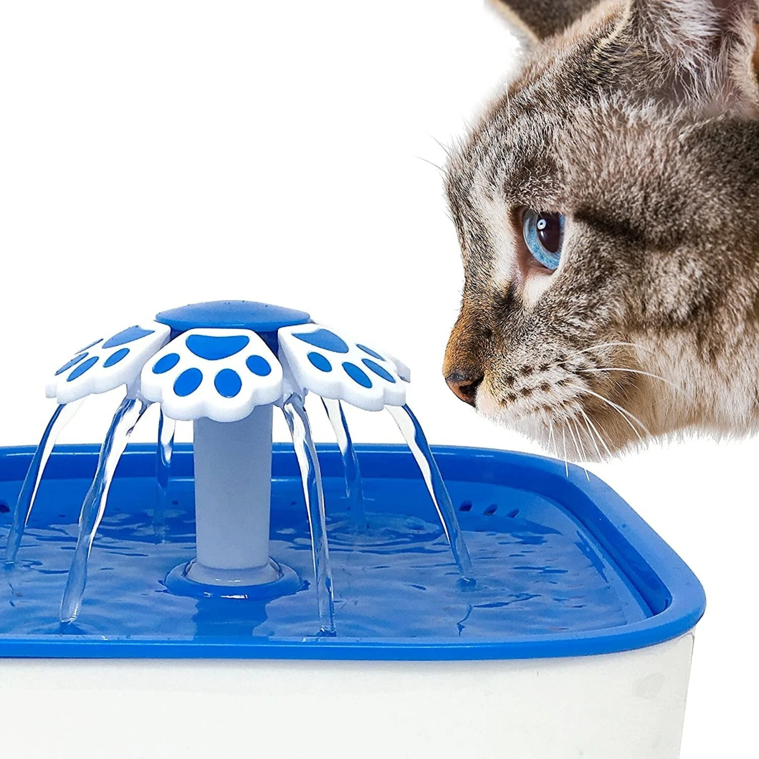 Pet Fit For Life Plastic Cat Water Fountain With Cat Wand & Mat, 67-oz 5 Pet Fit For Life Plastic Cat Water Fountain With Cat Wand & Mat, 67-oz - Image 3