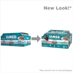 Iams Perfect Portions Indoor Tuna & Salmon Recipe Grain-Free Cuts In Gravy Variety Pack Adult Wet Cat Food Trays 11 Iams Perfect Portions Indoor Tuna & Salmon Recipe Grain-Free Cuts In Gravy Variety Pack Adult Wet Cat Food Trays -Blue Buffalo Shop 159241 PT2. AC SS1800 V1626816992