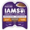 Iams Perfect Portions Healthy Kitten Chicken Recipe Grain-Free Cuts In Gravy Wet Cat Food Trays 2 Iams Perfect Portions Healthy Kitten Chicken Recipe Grain-Free Cuts In Gravy Wet Cat Food Trays -Blue Buffalo Shop 159243 MAIN. AC SS1800 V1675971011