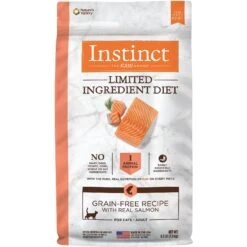 Instinct Limited Ingredient Diet Grain-Free Recipe With Real Salmon Freeze-Dried Raw Coated Adult Dry Cat Food