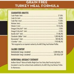 AvoDerm Advanced Healthy Weight Turkey Meal Formula Grain-Free Dry Dog Food -Blue Buffalo Shop 164072 PT5. AC SS1800 V1589994822