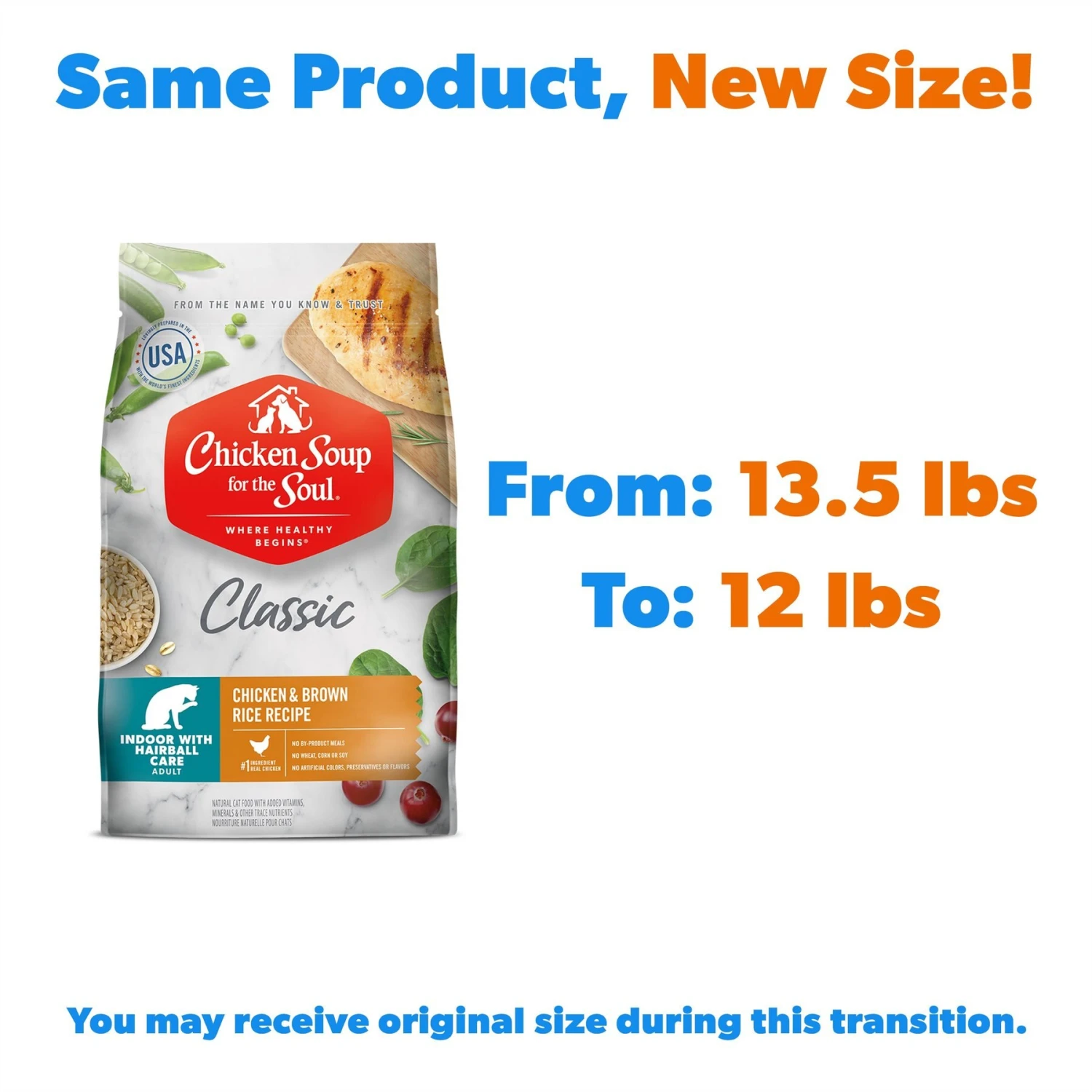 Chicken Soup For The Soul Indoor Chicken & Brown Rice Recipe Dry Cat Food 4 Chicken Soup For The Soul Indoor Chicken & Brown Rice Recipe Dry Cat Food - Image 2