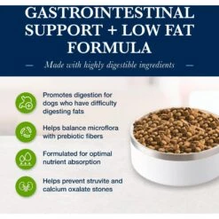 Blue Buffalo Natural Veterinary Diet GI Gastrointestinal Support Low Fat Dry Dog Food 13 Blue Buffalo Natural Veterinary Diet GI Gastrointestinal Support Low Fat Dry Dog Food -Blue Buffalo Shop 174322 PT2. AC SS1800 V1695495252