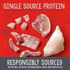 Stella & Chewy's Meal Mixers Purely Pork Freeze-Dried Raw Dog Food Topper -Blue Buffalo Shop 176523 PT5. AC SS1800 V1679329533