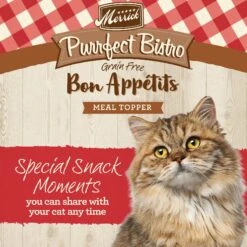 Merrick Purrfect Bistro Bon Appetits Grain-Free Beef Recipe Morsels In Gravy Adult Cat Food Pouches -Blue Buffalo Shop 176649 PT1. AC SS1800 V1628556697