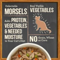 Merrick Purrfect Bistro Bon Appetits Grain-Free Turkey Recipe Morsels In Gravy Adult Cat Food Pouches 14 Merrick Purrfect Bistro Bon Appetits Grain-Free Turkey Recipe Morsels In Gravy Adult Cat Food Pouches -Blue Buffalo Shop 176651 PT5. AC SS1800 V1628566887