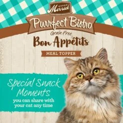 Merrick Purrfect Bistro Bon Appetits Grain-Free Salmon Recipe Chunks In Gravy Adult Cat Food Pouches 10 Merrick Purrfect Bistro Bon Appetits Grain-Free Salmon Recipe Chunks In Gravy Adult Cat Food Pouches -Blue Buffalo Shop 176661 PT1. AC SS1800 V1628569032