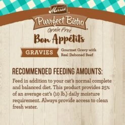 Merrick Purrfect Bistro Bon Appetits Grain-Free Salmon Recipe Chunks In Gravy Adult Cat Food Pouches 13 Merrick Purrfect Bistro Bon Appetits Grain-Free Salmon Recipe Chunks In Gravy Adult Cat Food Pouches -Blue Buffalo Shop 176661 PT4. AC SS1800 V1628566643