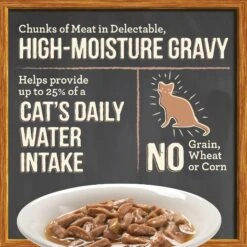 Merrick Purrfect Bistro Bon Appetits Grain-Free Salmon Recipe Chunks In Gravy Adult Cat Food Pouches 14 Merrick Purrfect Bistro Bon Appetits Grain-Free Salmon Recipe Chunks In Gravy Adult Cat Food Pouches -Blue Buffalo Shop 176661 PT5. AC SS1800 V1628567521