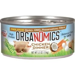 OrgaNOMics Chicken Dinner Grain-Free Pate Wet Cat Food