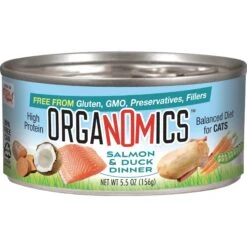 OrgaNOMics Salmon & Duck Dinner Grain-Free Pate Wet Cat Food