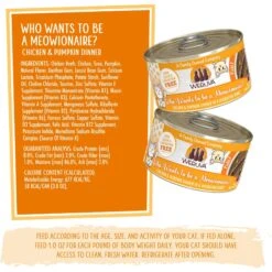 Weruva Classic Cat Who Wants To Be A Meowionaire Chicken & Pumpkin Pate Canned Cat Food -Blue Buffalo Shop 178186 PT5. AC SS1800 V1674151314