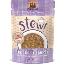 Weruva Classic Cat Too Hot To Handle Chicken, Duck & Salmon In Gravy Stew Cat Food Pouches