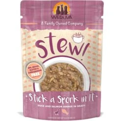 Weruva Classic Cat Stick A Spork In It Duck & Salmon In Gravy Stew Cat Food Pouches