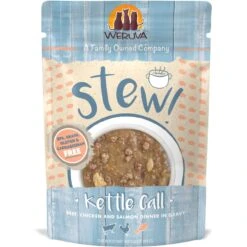 Weruva Classic Cat Kettle Call Beef, Chicken & Salmon In Gravy Stew Cat Food Pouches