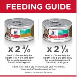 Hill's Science Diet Adult Perfect Weight Vegetable & Chicken & Liver & Chicken Variety Pack Canned Cat Food -Blue Buffalo Shop 181105 PT8. AC SS1800 V1609372961