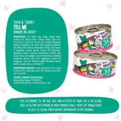 BFF OMG Tell Me! Tuna & Turkey Flavor Wet Canned Cat Food 17 BFF OMG Tell Me! Tuna & Turkey Flavor Wet Canned Cat Food -Blue Buffalo Shop 182255 PT6. AC SS1800 V1647907012