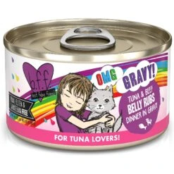 BFF OMG Belly Rubs! Tuna & Beef Wet Canned Cat Food