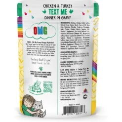 BFF OMG Text Me! Chicken & Turkey In Gravy Wet Cat Food Pouches 19 BFF OMG Text Me! Chicken & Turkey In Gravy Wet Cat Food Pouches -Blue Buffalo Shop 182282 PT8. AC SS1800 V1644916012