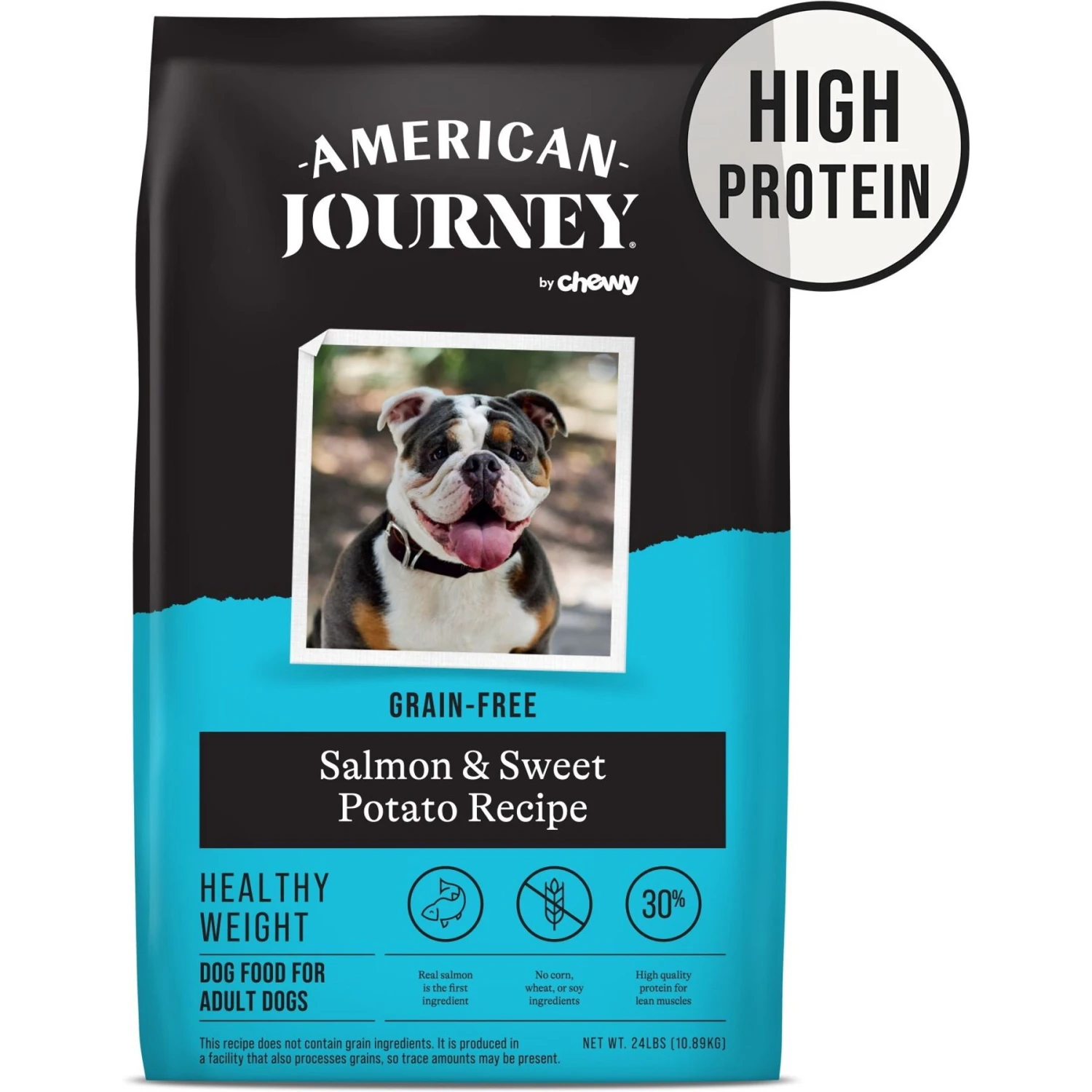 American Journey Healthy Weight Salmon & Sweet Potato Recipe Grain-Free Dry Dog Food, 24-lb Bag 3 American Journey Healthy Weight Salmon & Sweet Potato Recipe Grain-Free Dry Dog Food, 24-lb Bag