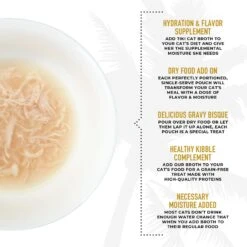 Tiki Cat Broths Chicken In Broth With Meaty Bits Grain-Free Wet Cat Food Topper, 1.3-oz Pouch, Case Of 12 14 Tiki Cat Broths Chicken In Broth With Meaty Bits Grain-Free Wet Cat Food Topper, 1.3-oz Pouch, Case Of 12 -Blue Buffalo Shop 186295 PT3. AC SS1800 V1702938300