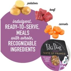 Tiki Dog Taste Of France Beef, Potatoes & Burgundy Recipe In Broth Grain-Free Wet Dog Food, 3-oz Cup, Case Of 4 -Blue Buffalo Shop 186335 PT4. AC SS1800 V1631197929