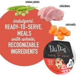 Tiki Dog Taste Of Asia Chicken & Snow Peas Stir Fry Recipe In Broth Gluten-Free Wet Dog Food, 3-oz Cup, Case Of 4 15 Tiki Dog Taste Of Asia Chicken & Snow Peas Stir Fry Recipe In Broth Gluten-Free Wet Dog Food, 3-oz Cup, Case Of 4 -Blue Buffalo Shop 186339 PT4. AC SS1800 V1631197607