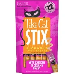 Tiki Cat Stix Chicken Grain-Free Cat Food Topper