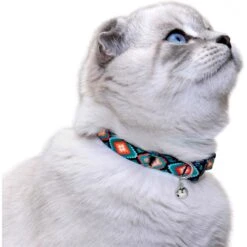 CollarDirect Tribal Breakaway Buckle Cat Collar 9 CollarDirect Tribal Breakaway Buckle Cat Collar -Blue Buffalo Shop 190090 PT3. AC SS1800 V1565040800