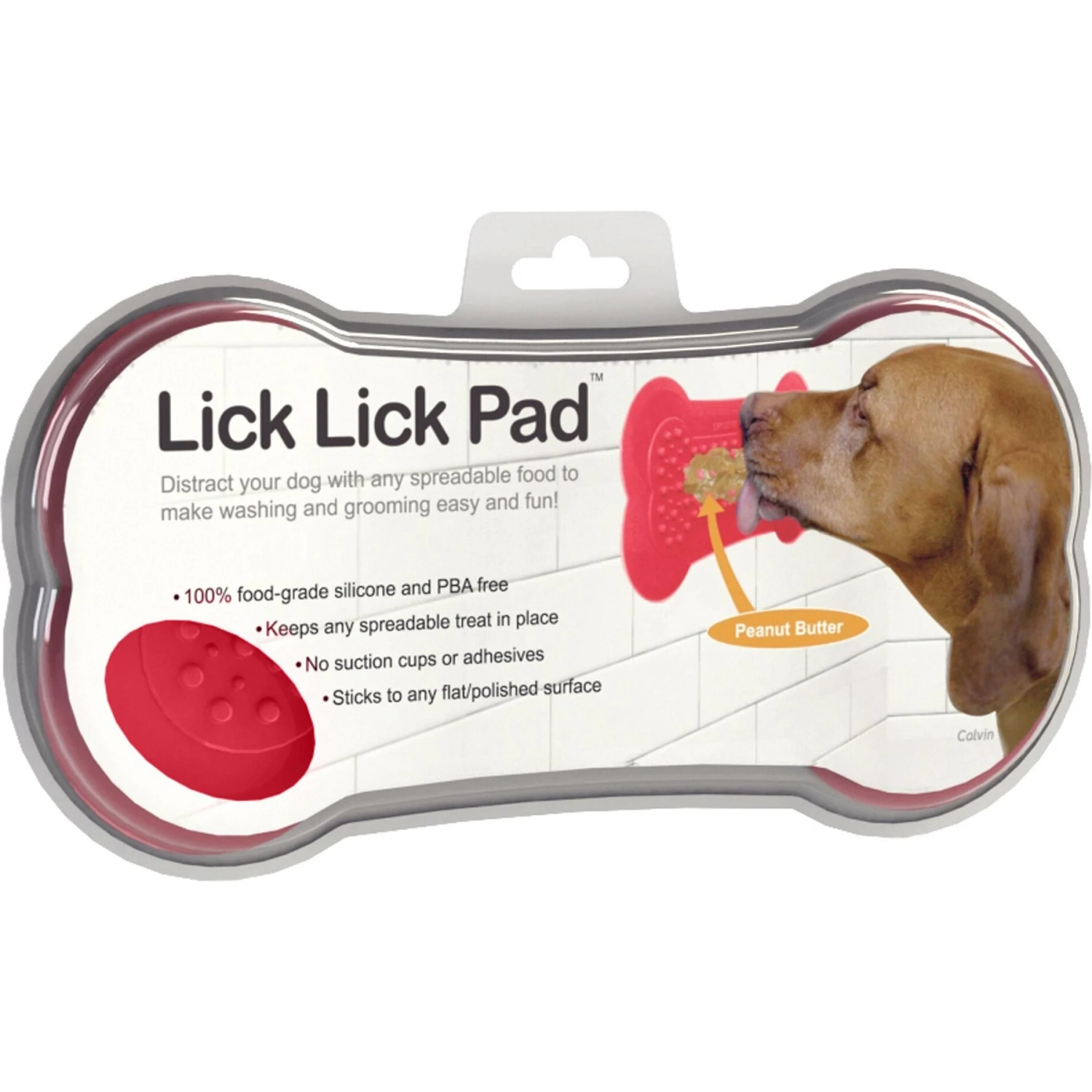 Lick Lick Pad Dog Distraction Lick Mat, Large 5 Lick Lick Pad Dog Distraction Lick Mat, Large - Image 3