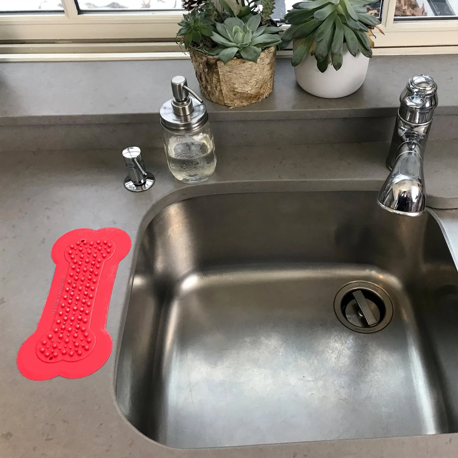 Lick Lick Pad Dog Distraction Lick Mat, Large 8 Lick Lick Pad Dog Distraction Lick Mat, Large - Image 6