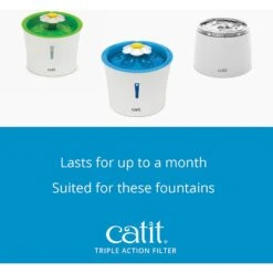 Catit 2.0 Flower Fountain Triple Action Water Filter, 12 Count 12 Catit 2.0 Flower Fountain Triple Action Water Filter, 12 Count -Blue Buffalo Shop 191574 PT4. AC SS1800 V1628094079