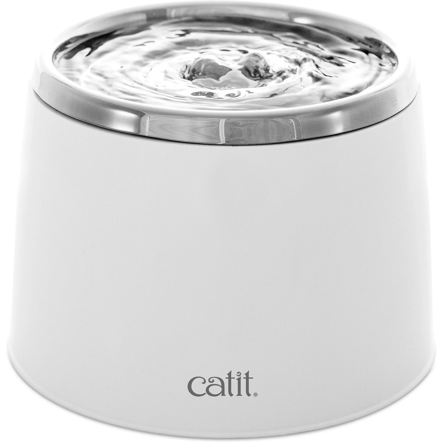Catit Fresh & Clear Stainless Steel Top Cat Fountain, 64-oz 3 Catit Fresh & Clear Stainless Steel Top Cat Fountain, 64-oz