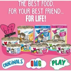 BFF Play Pate Lovers Tuna & Duck Double Dare Wet Cat Food -Blue Buffalo Shop 192241 PT4. AC SS1800 V1649728892