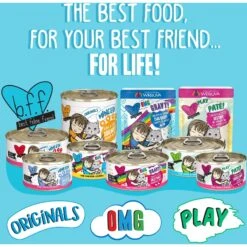 BFF Play Pate Lovers Chicken & Tuna Til' Then Wet Cat Food -Blue Buffalo Shop 192259 PT4. AC SS1800 V1649723792