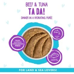BFF Play Pate Lovers Beef & Tuna Ta Da Wet Cat Food, 3-oz Pouch, Pack Of 12 13 BFF Play Pate Lovers Beef & Tuna Ta Da Wet Cat Food, 3-oz Pouch, Pack Of 12 -Blue Buffalo Shop 192278 PT2. AC SS1800 V1649132524