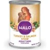 Halo Holistic Turkey & Salmon Recipe Adult Canned Dog Food -Blue Buffalo Shop 194485 MAIN. AC SS1800 V1613604171