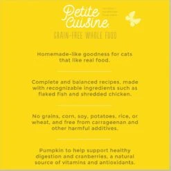 Petite Cuisine L'il Violet's Tuna, Pumpkin & Tilapia Entrée In Broth Grain-Free Wet Cat Food, 2.8-oz Can, Case Of 24 14 Petite Cuisine L'il Violet's Tuna, Pumpkin & Tilapia Entrée In Broth Grain-Free Wet Cat Food, 2.8-oz Can, Case Of 24 -Blue Buffalo Shop 200546 PT4. AC SS1800 V1571282084