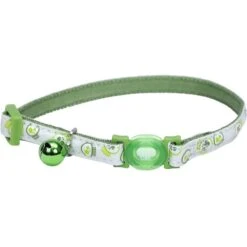 Safe Cat Glow In The Dark Adjustable Breakaway Cat Collar
