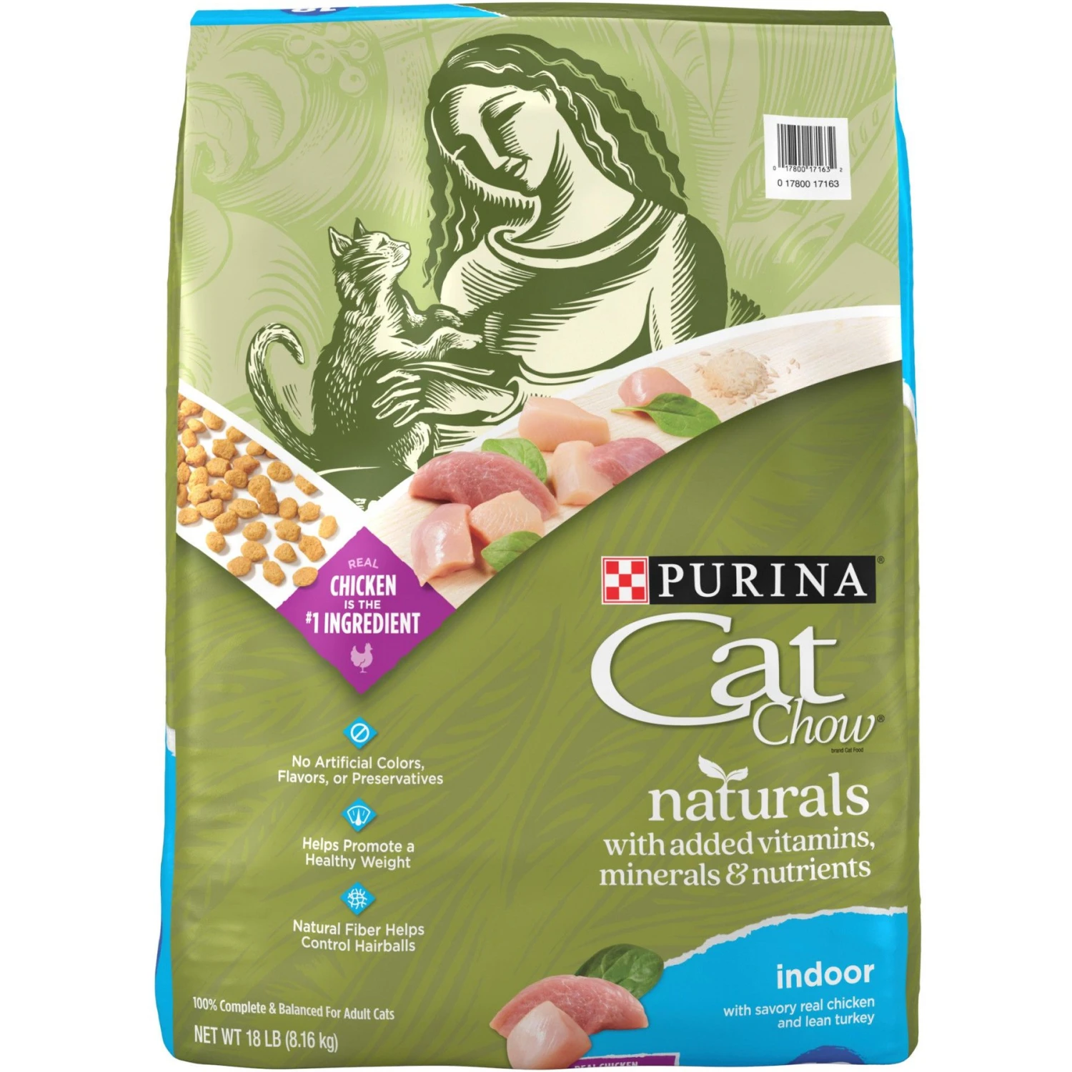 Cat Chow Naturals Indoor With Real Chicken & Turkey Dry Cat Food 3 Cat Chow Naturals Indoor With Real Chicken & Turkey Dry Cat Food