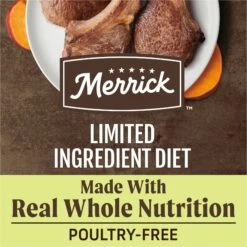 Merrick Limited Ingredient Diet Grain-Free Chicken-Free Real Lamb & Sweet Potato Recipe Dry Dog Food 14 Merrick Limited Ingredient Diet Grain-Free Chicken-Free Real Lamb & Sweet Potato Recipe Dry Dog Food -Blue Buffalo Shop 203098 PT4. AC SS1800 V1687787863