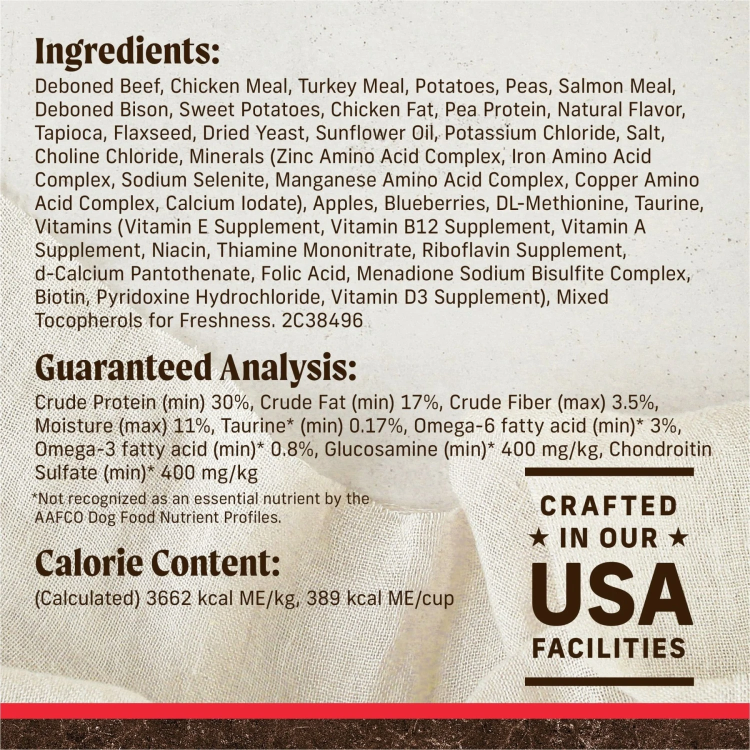 Merrick Grain-Free Dry Dog Food Real Bison, Beef & Sweet Potato Recipe 8 Merrick Grain-Free Dry Dog Food Real Bison, Beef & Sweet Potato Recipe - Image 6