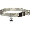 Country Brook Design Digital Camo Polyester Breakaway Cat Collar With Bell