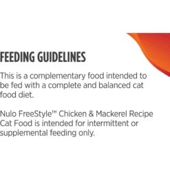 Nulo FreeStyle Chicken & Mackerel In Broth Cat Food Topper -Blue Buffalo Shop 209721 PT6. AC SS1800 V1666733615