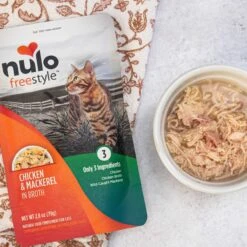 Nulo FreeStyle Chicken & Mackerel In Broth Cat Food Topper -Blue Buffalo Shop 209721 PT7. AC SS1800 V1666733133