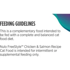 Nulo FreeStyle Chicken & Salmon In Broth Cat Food Topper -Blue Buffalo Shop 209723 PT6. AC SS1800 V1666733673
